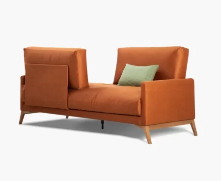 Sofá modelo Letto Bancada + 2 Brazos Nº1 + 2 Respaldos 95x45cm + 2 Traseras metálicas 122-25 - Imagen 3