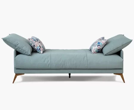 Sofá modelo Letto Bancada + 2 Brazos Nº2 + 3 Respaldos 70x60cm + 2 Traseras metálicas 122-26 - Imagen 4