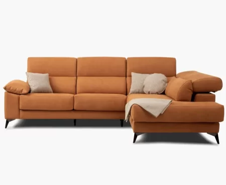 Sofá modelo Laura Módulo deslizante 155 + Rincón chaise-longue + Brazo Nº2 122-24 - Imagen 5