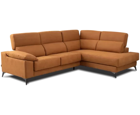 Sofá modelo Laura Módulo deslizante 155 + Rincón chaise-longue + Brazo Nº2 122-24 - Imagen 2