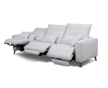 Sofá modelo Kamy  Brazos acolchados Nº3 + 3 módulos relax 1 plaza 77cm 122-21 - Imagen 3
