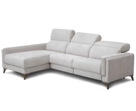 Sofá modelo Laura Módulo chaise-longue abatible 78 + 2 Módulos relax 78 + 1 Brazo chaise-longue Nº1 + 1 Brazo Nº1 122-25 - Imagen 2