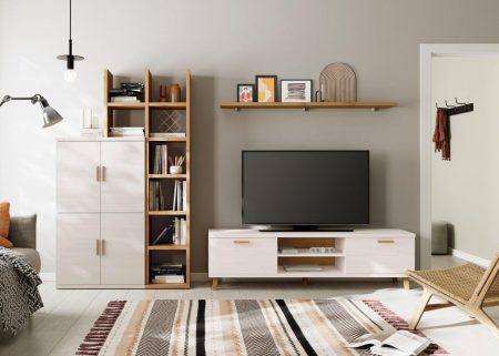 Composición de muebles de comedor modular y económico modelo 56-711