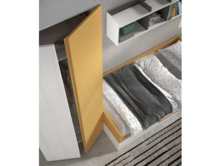 Dormitorio juvenil con cama de arrastre 201-107 - Imagen 5