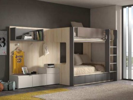 Dormitorio juvenil con literas 201-201 - Imagen 4