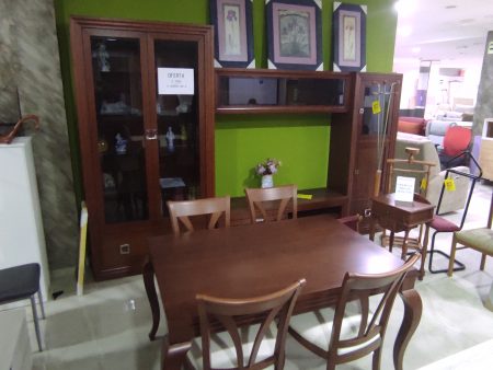 Comedor madera cerezo OFERTA liquidación