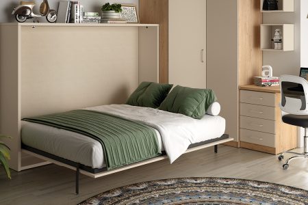 Dormitorio juvenil o senior con cama abatible 36-237 - Imagen 4