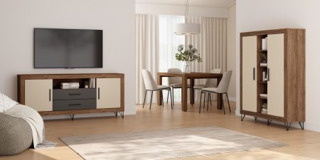 Composición de muebles de comedor modular y económico modelo 36-45