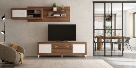 Composición de muebles de comedor modular y económico modelo 36-58