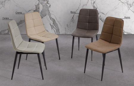 Silla para salón o comedor modelo DUNA AFRICA 205-10 - Imagen 2