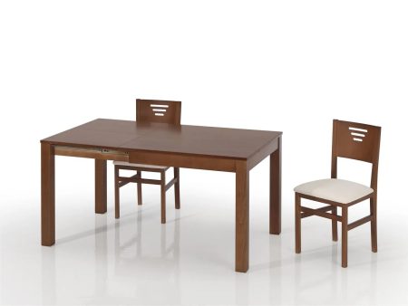 Mesa de comedor modelo 406-111 90x90