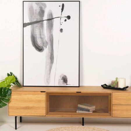 Cuadro DROP negro 80x120 151-144 - Imagen 2