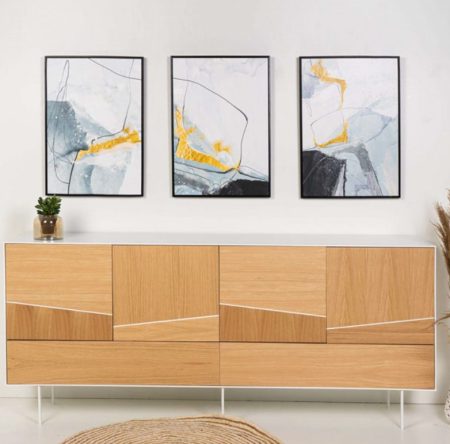 Cuadro MONEY 2 negro 50x70 151-100 - Imagen 6
